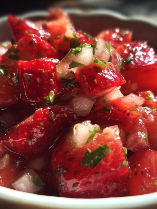 10 Minute Strawberry Salsa