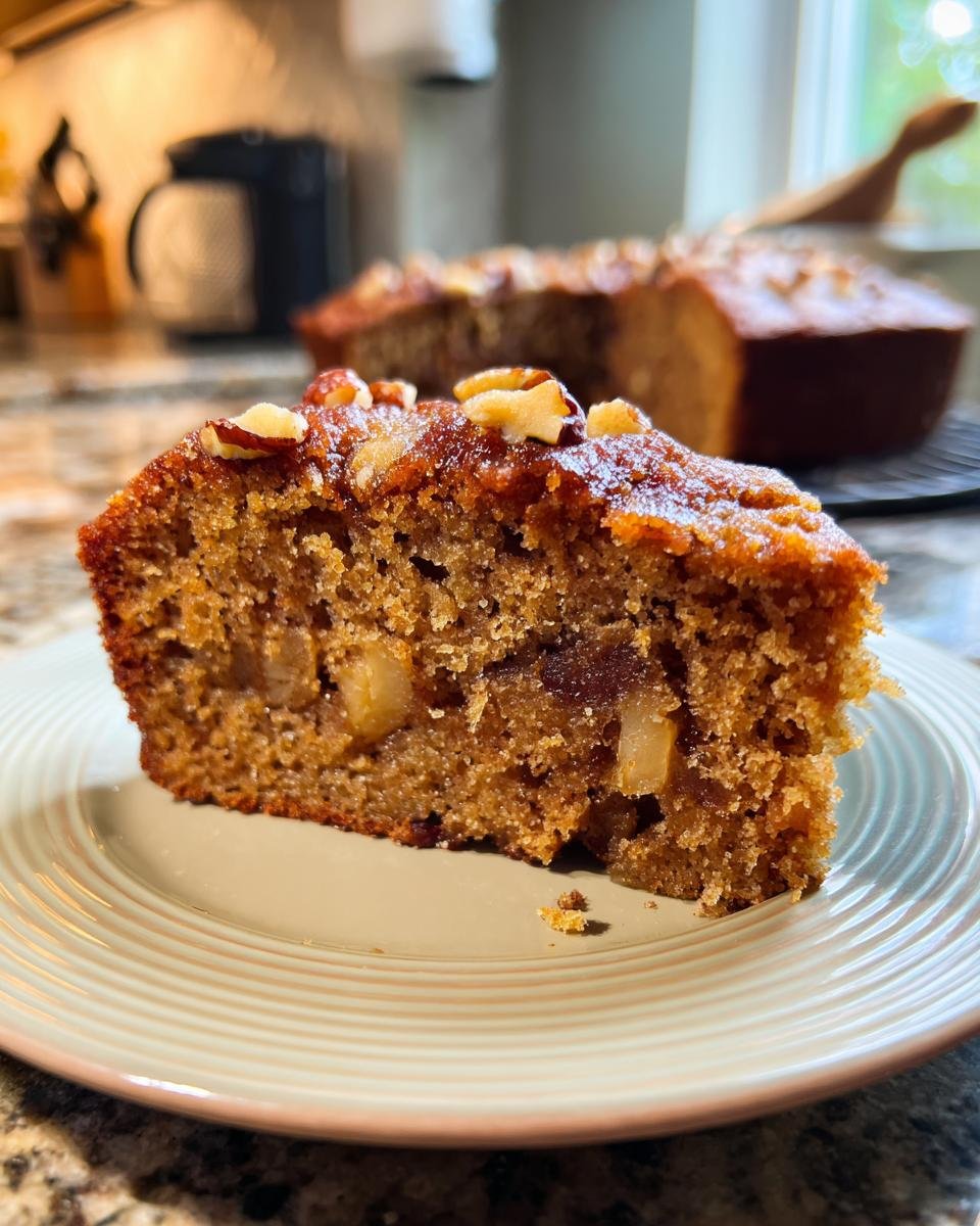 Amish Applesauce Cake - detail 1