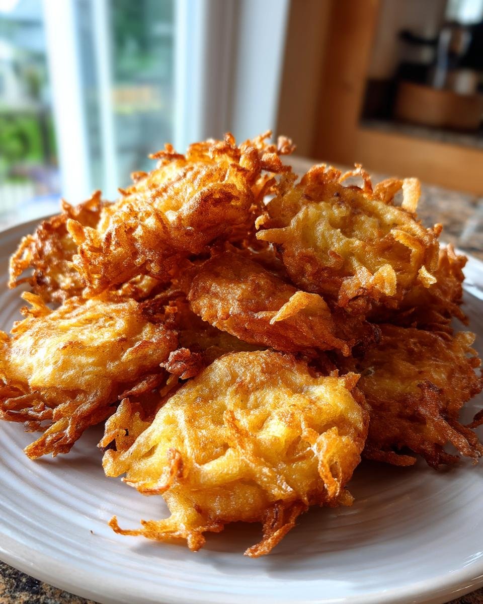Amish Onion Fritters - detail 2
