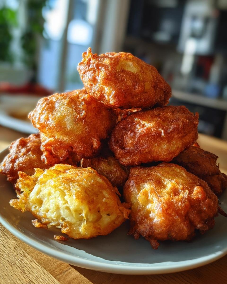 Amish Onion Fritters - detail 3