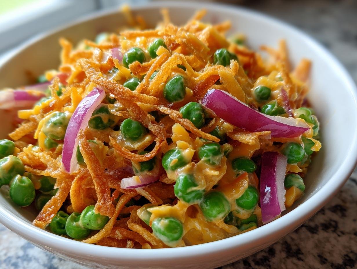 BBQ Pea Salad - detail 1