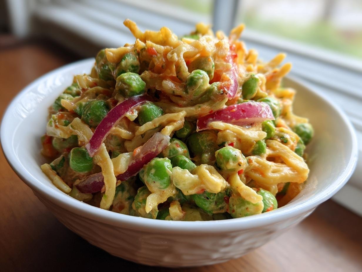 BBQ Pea Salad - detail 3
