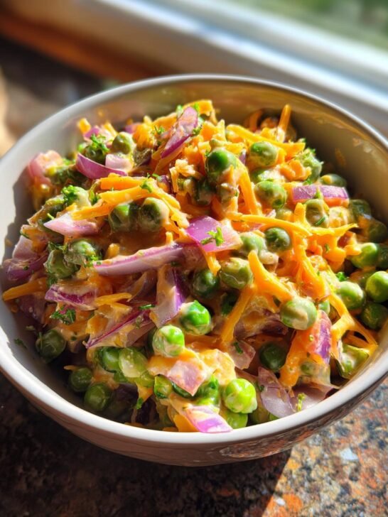 BBQ Pea Salad