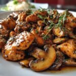 Black Pepper Chicken & Mushroom