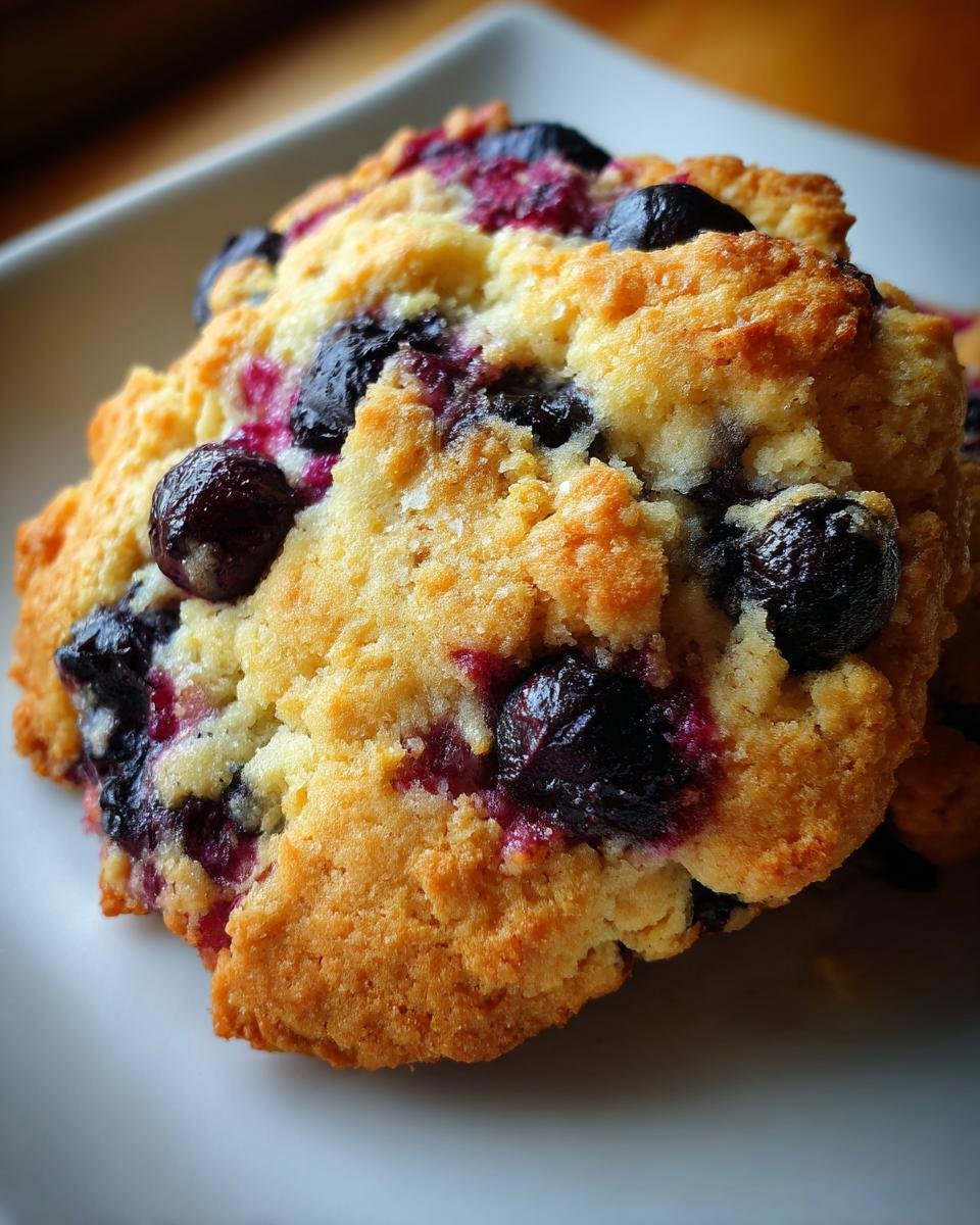 Blueberry Cookies - detail 2