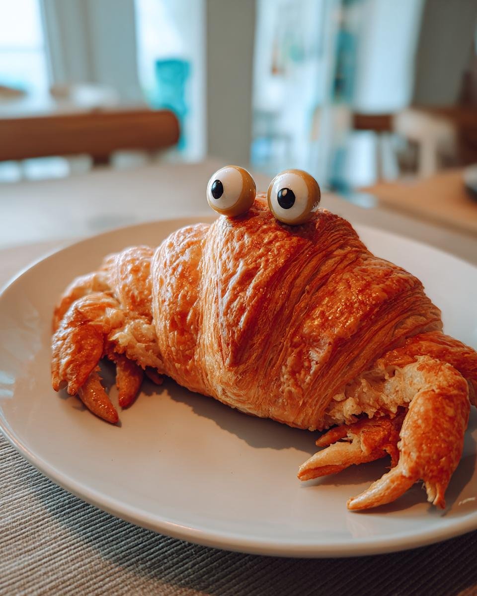 CRAB CROISSANT - Adorable! - detail 1