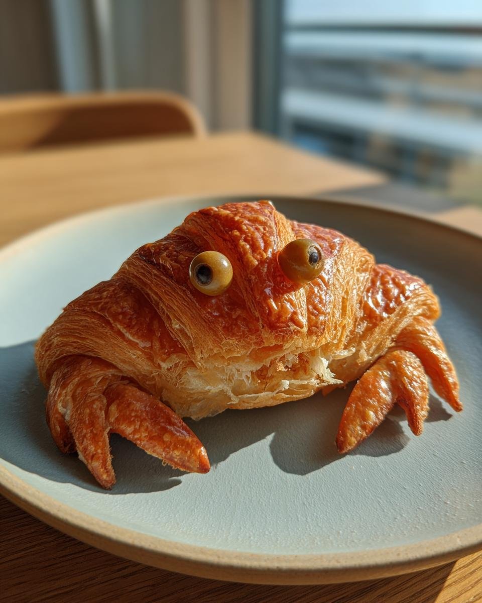 CRAB CROISSANT - Adorable! - detail 2