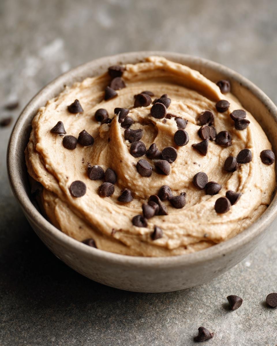 Chocolate Chip Cookie Dough Dip - detail 4