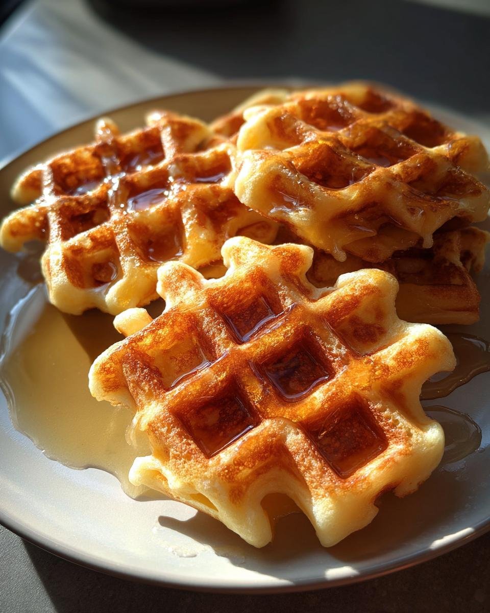 Cornbread Waffle Bites with Smoked Gouda and Honey - detail 4