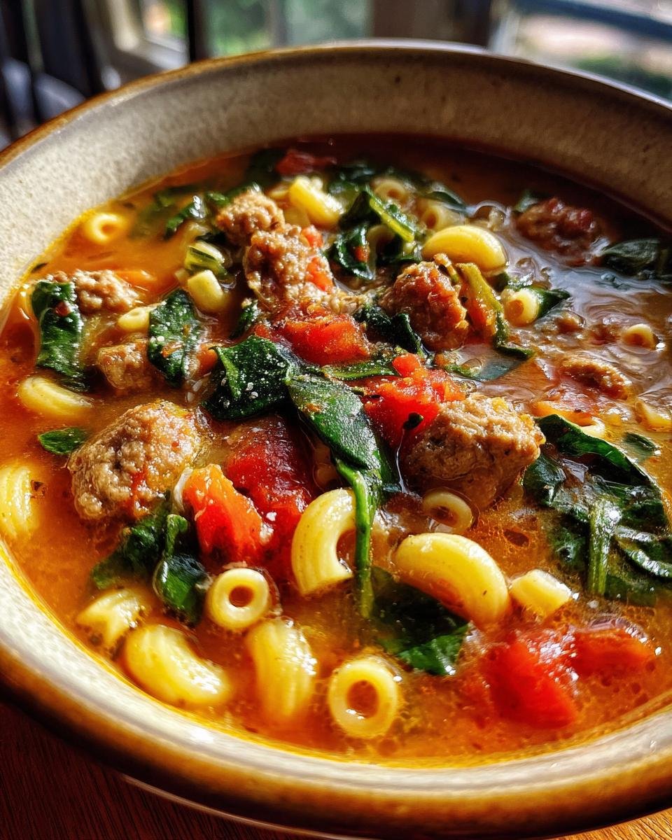 Cozy Italian Sausage Soup - detail 1