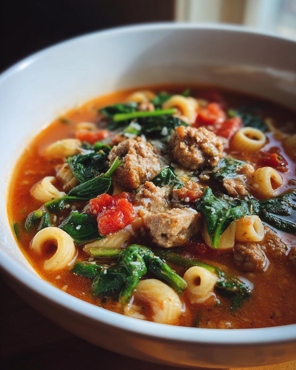 Cozy Italian Sausage Soup - detail 2