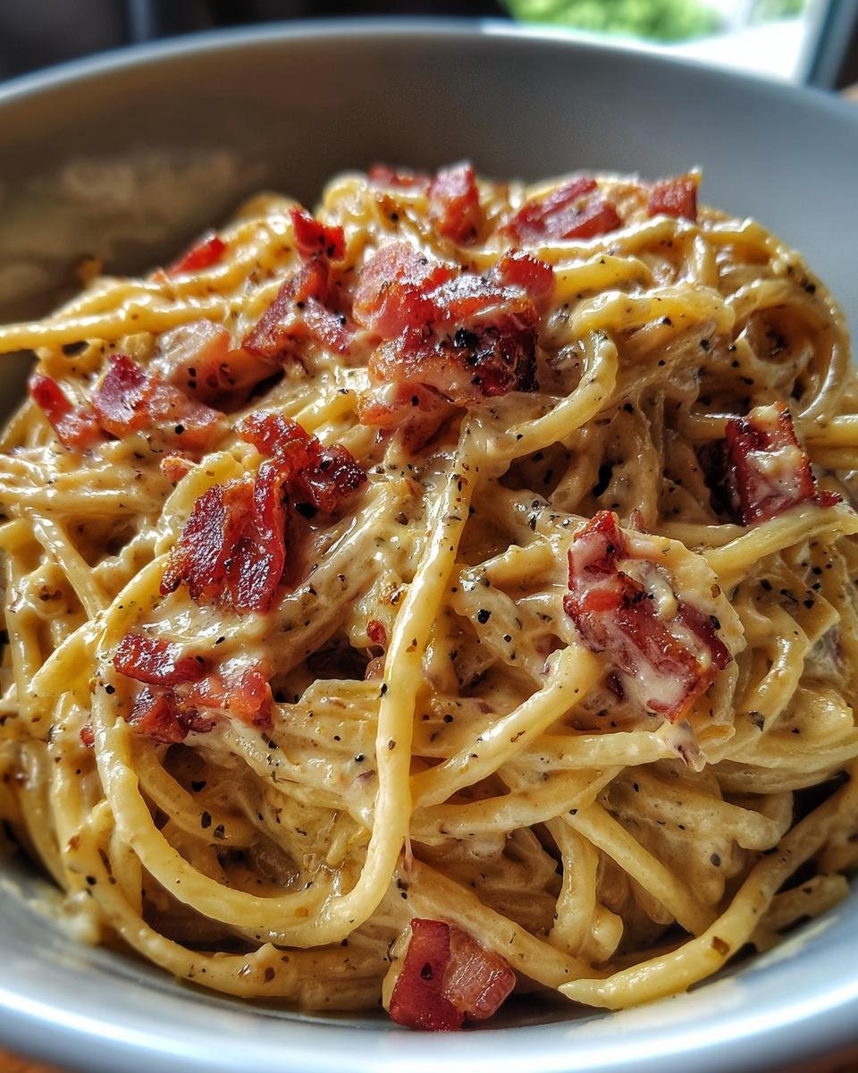 Creamy Bacon Spaghetti - detail 6
