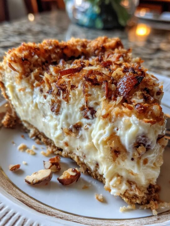 Creamy Coconut Nut Pie