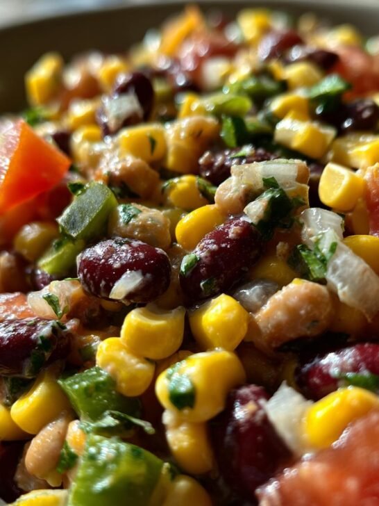 Creamy Cowboy Caviar Dip