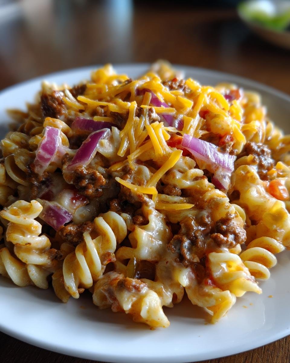 Creamy Ranch Taco Pasta Salad - detail 1