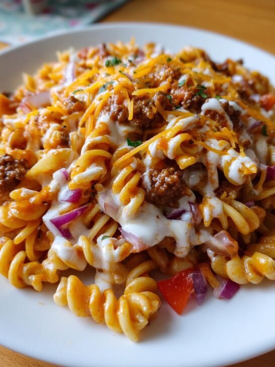 Creamy Ranch Taco Pasta Salad