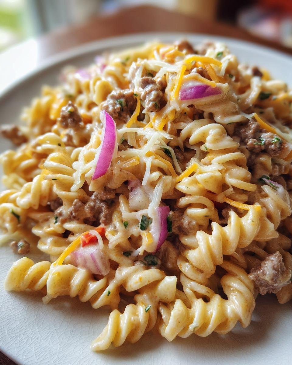 Creamy Ranch Taco Pasta Salad - detail 4