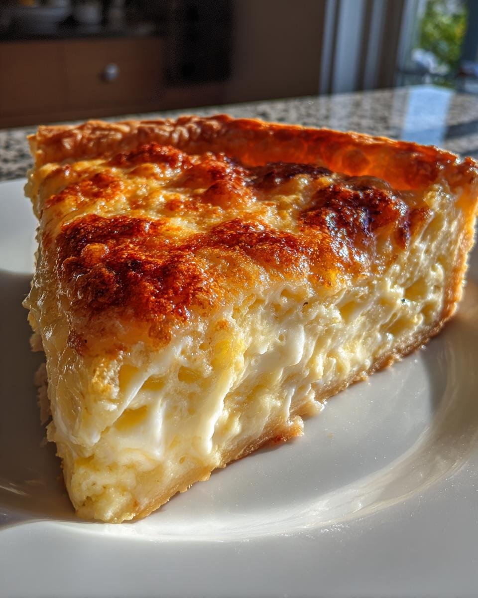 Homemade Cheese Pie - detail 2
