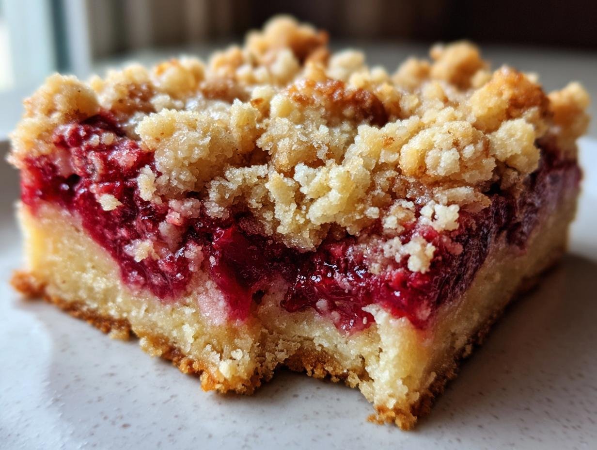 Lemon Raspberry Crumb Bars - detail 5