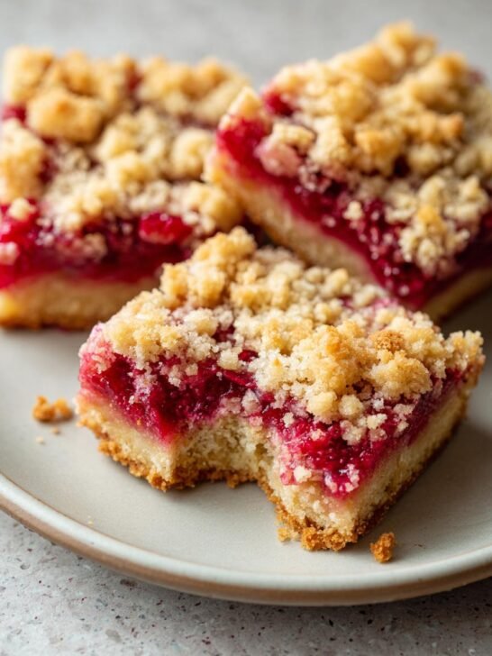 Lemon Raspberry Crumb Bars