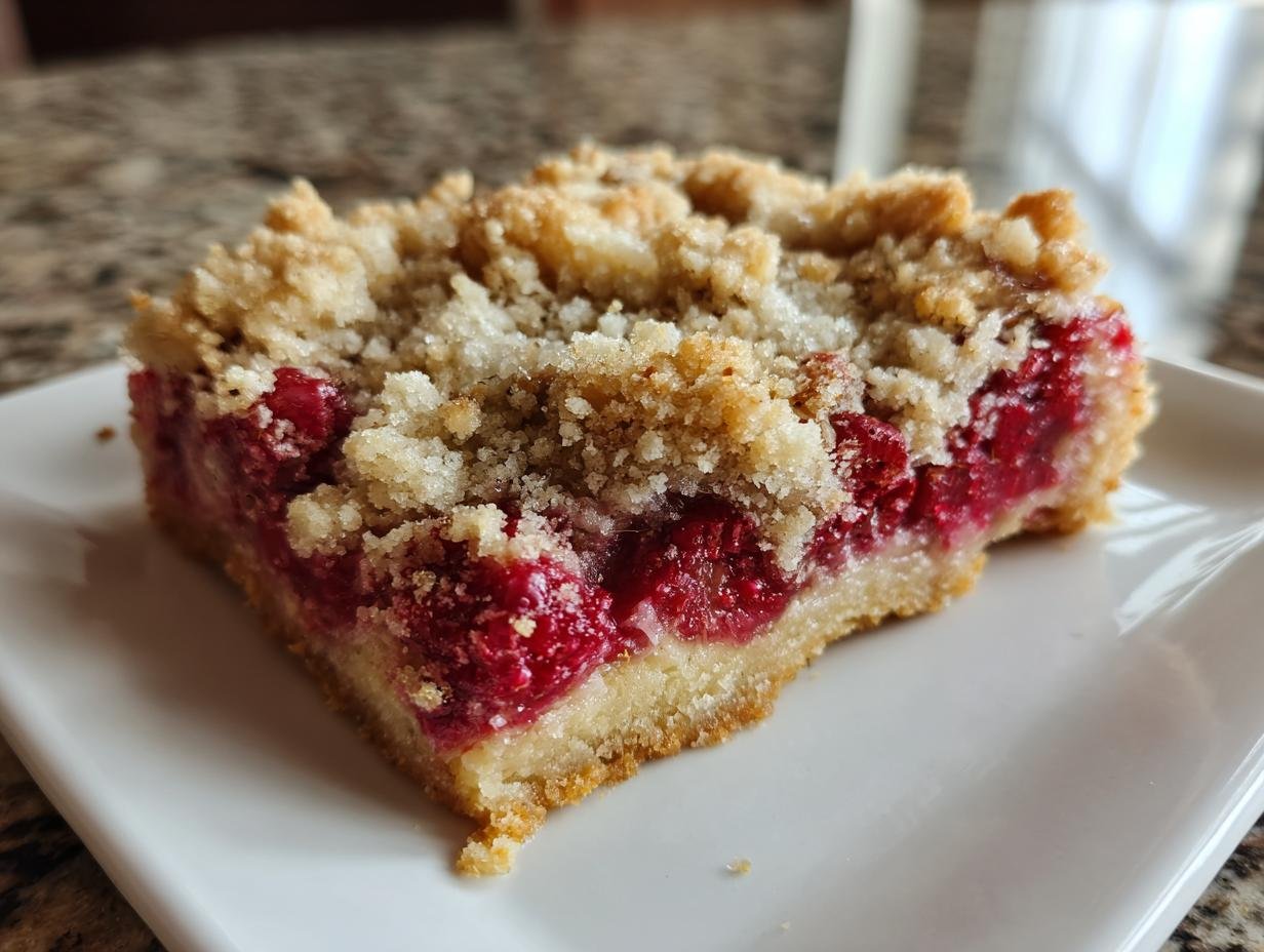 Lemon Raspberry Crumb Bars - detail 6