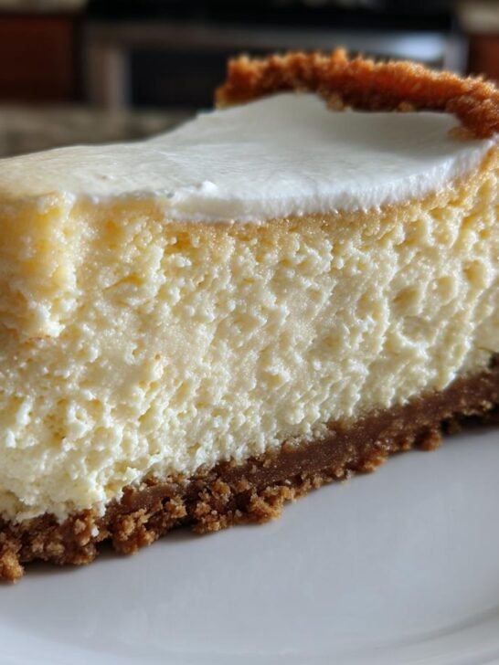 Light and Velvety Cheesecake