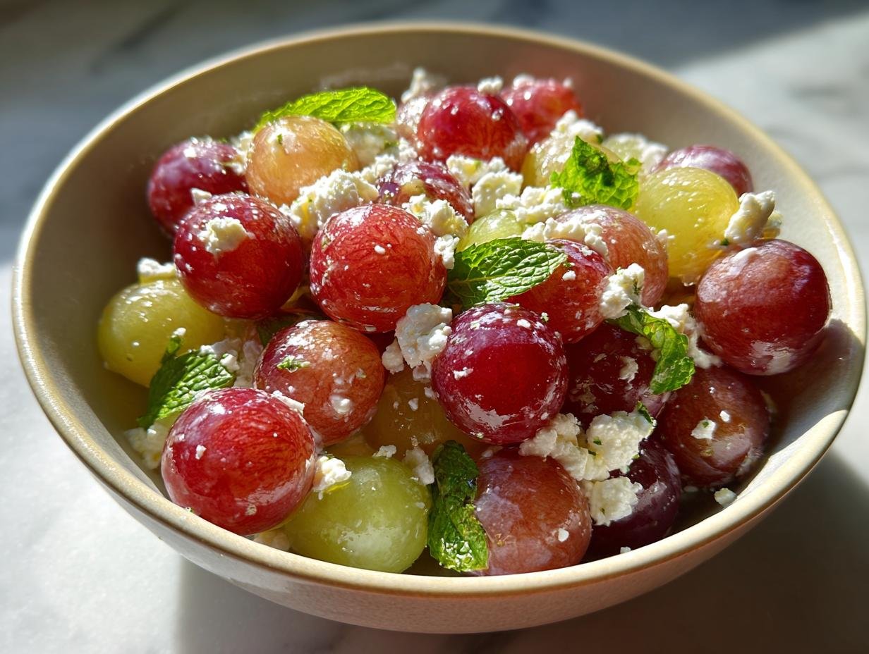 Mediterranean-Inspired Grape Salad - detail 4
