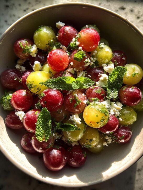 Mediterranean-Inspired Grape Salad