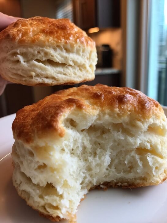 Melt-in-Your-Mouth 2-Ingredient Biscuits