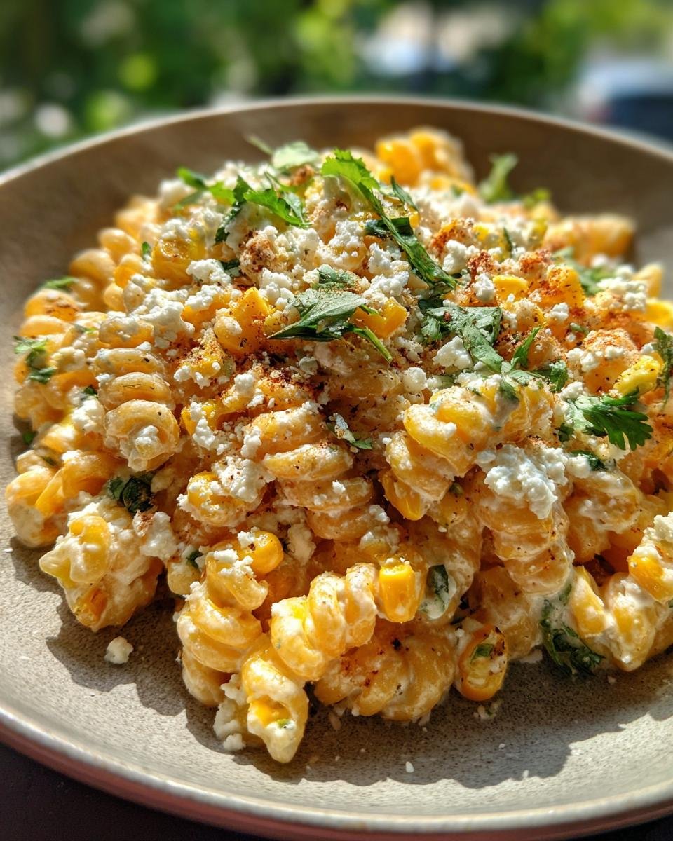 Mexican Street Corn Pasta Salad - detail 1