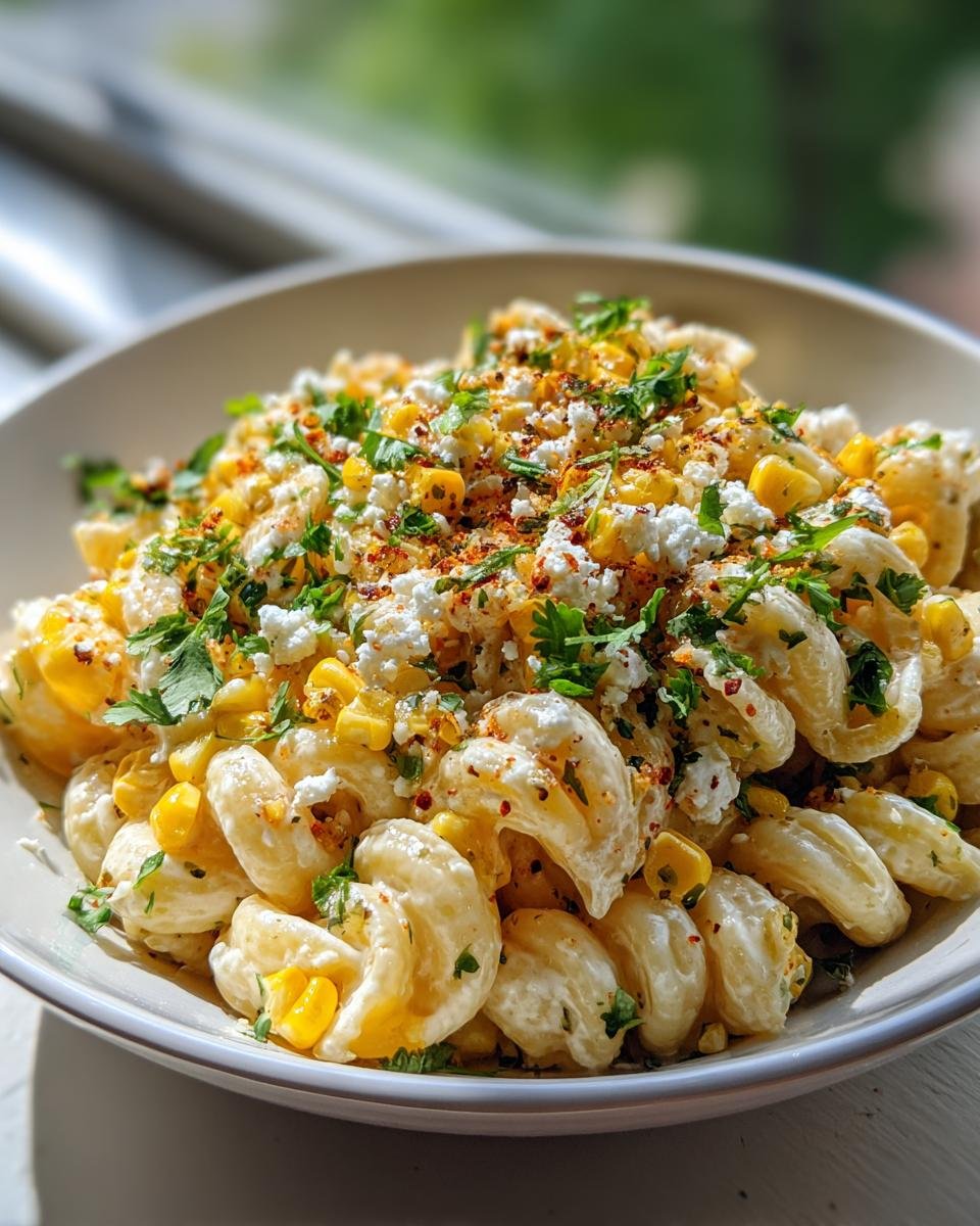 Mexican Street Corn Pasta Salad - detail 2