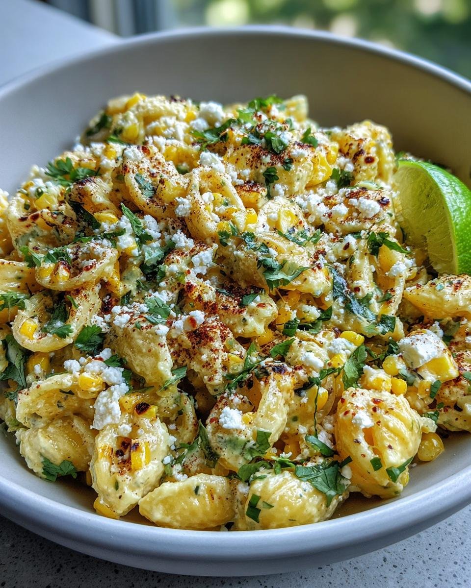 Mexican Street Corn Pasta Salad - detail 4