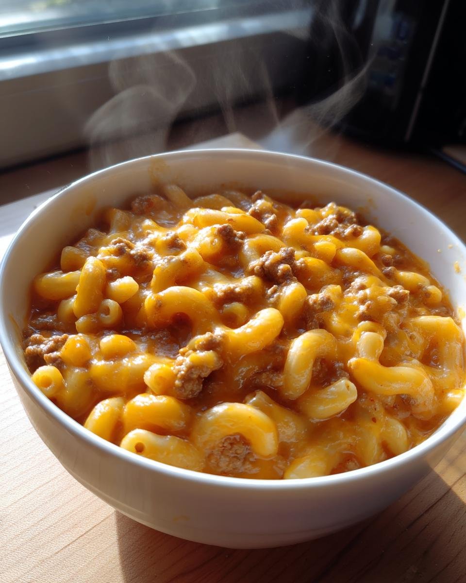 One Pot Macaroni Cheeseburger Soup: The Ultimate Comfort Food Recipe - detail 3