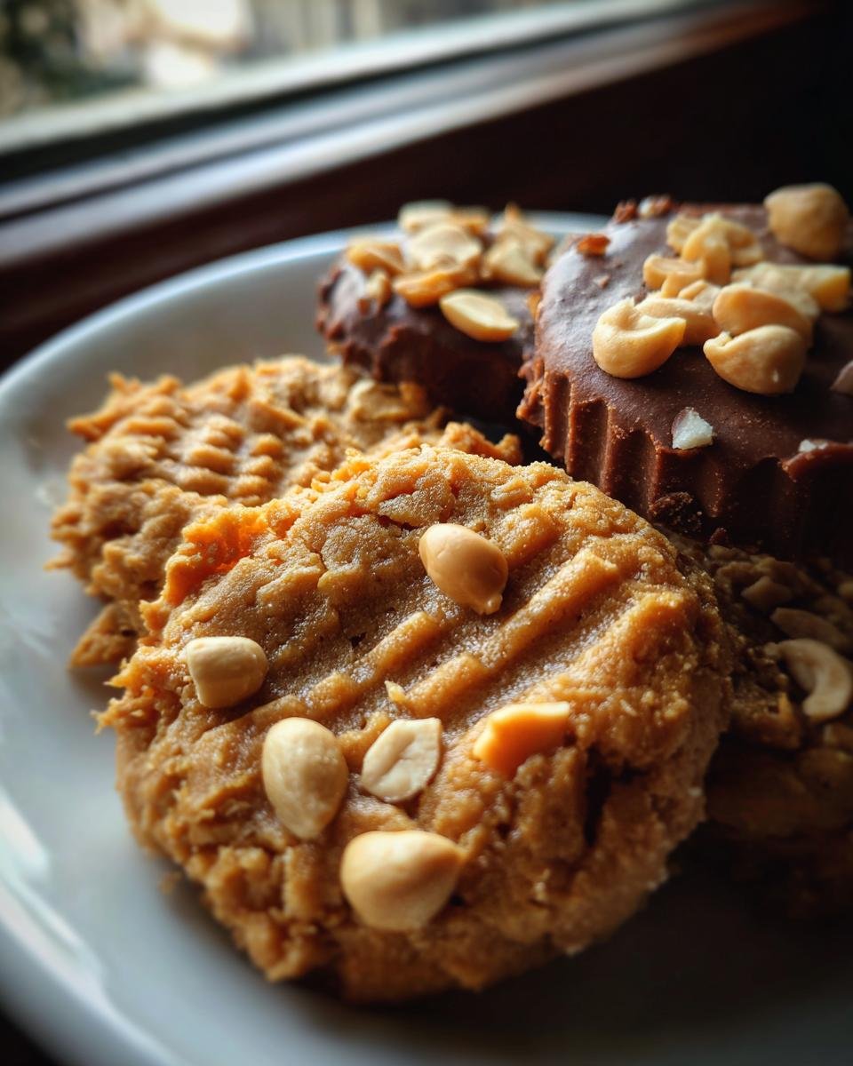 Peanut Butter Cookies in 3 Different Ways - detail 4