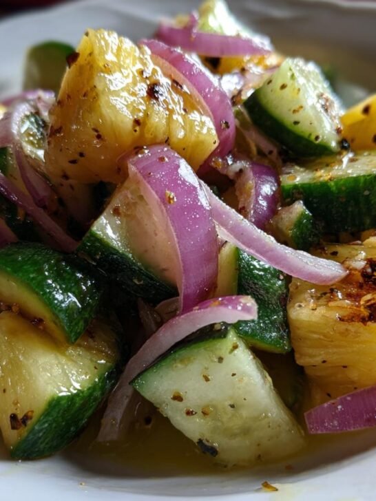Pineapple Cucumber Salad