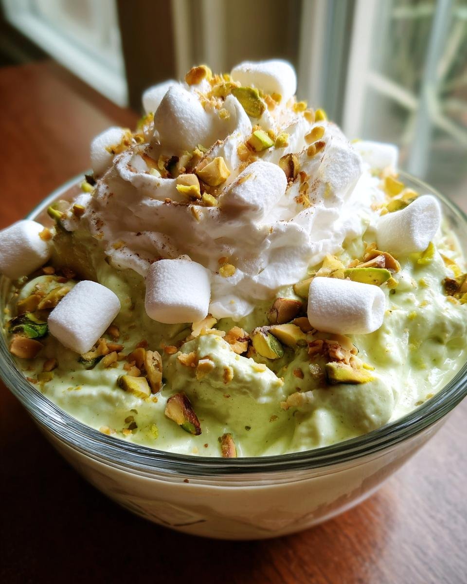 Pistachio Pudding Salad - detail 2