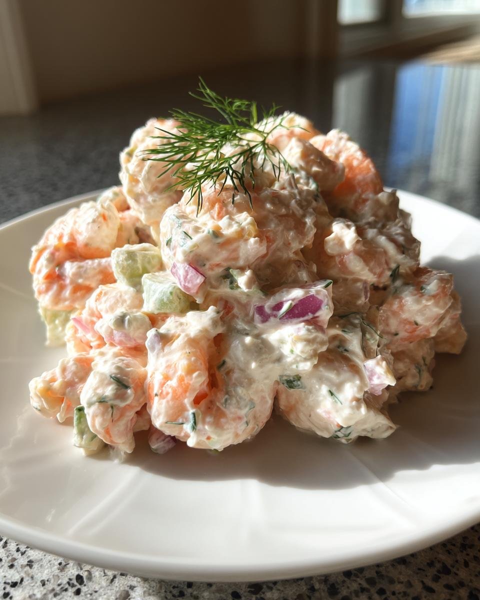 The absolute BEST SHRIMP SALAD! - detail 1