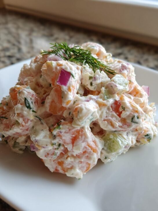 The absolute BEST SHRIMP SALAD!