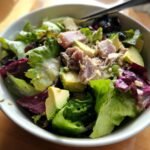 Tuna, Lettuce, and Avocado Salad