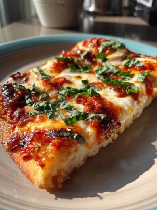 15-Minute Margherita Flatbread Pizza