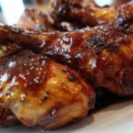 4th of July Cola-Glazed Chicken Drumsticks