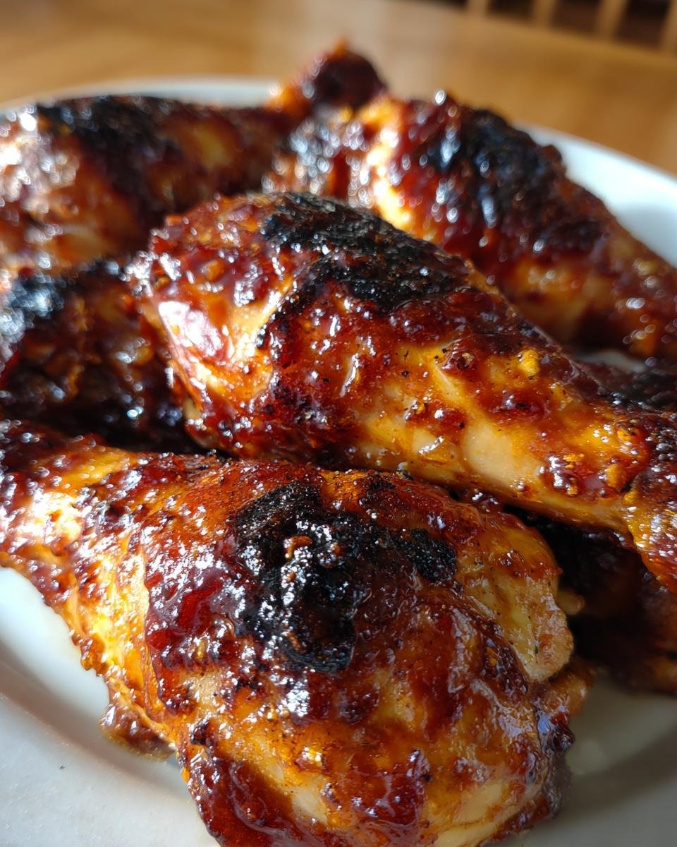 4th of July Cola-Glazed Chicken Drumsticks - detail 2