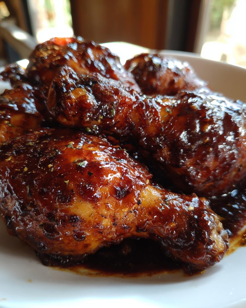 4th of July Cola-Glazed Chicken Drumsticks - detail 3