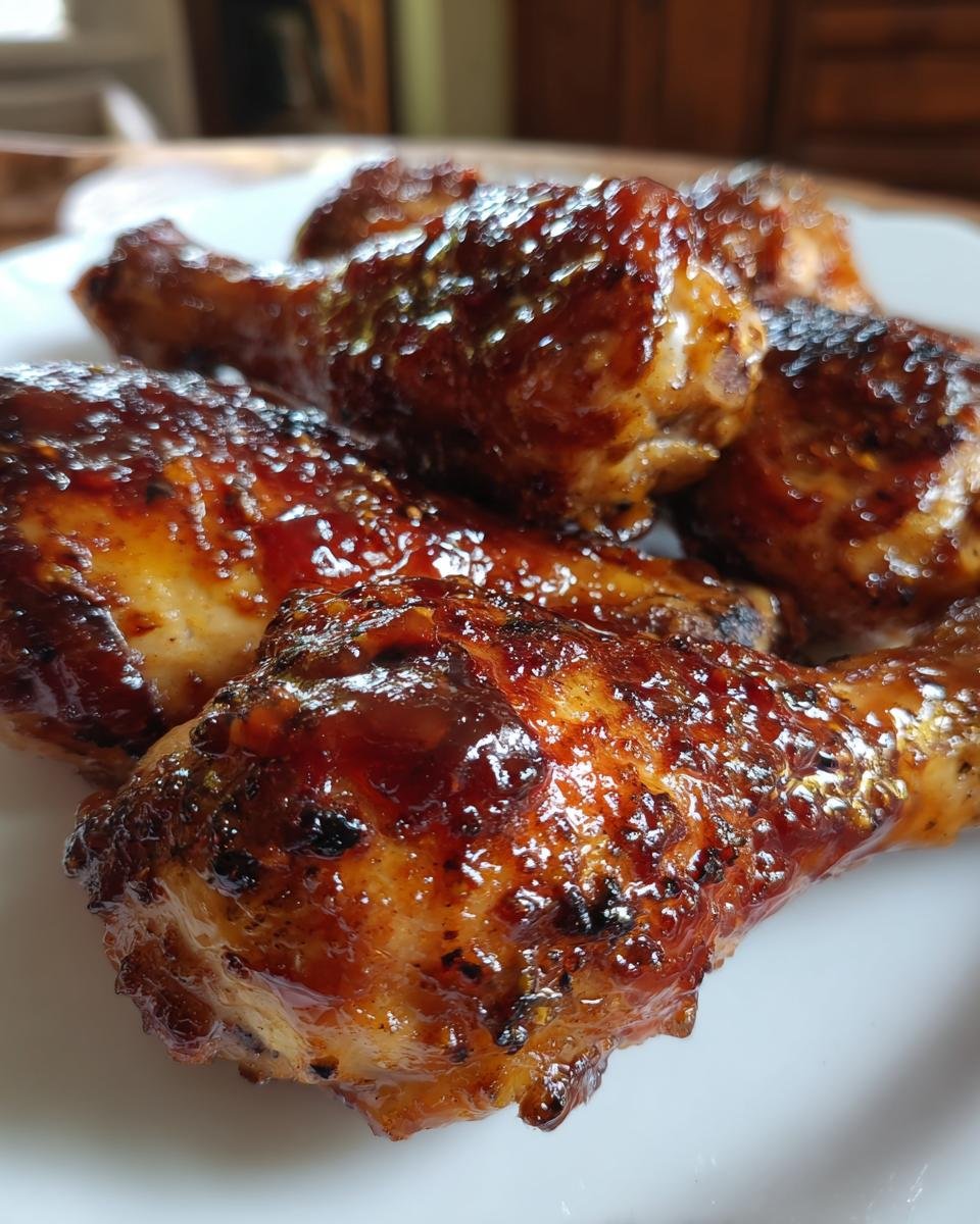 4th of July Cola-Glazed Chicken Drumsticks - detail 4