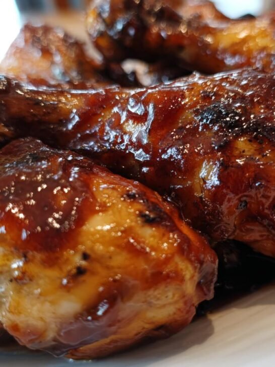 4th of July Cola-Glazed Chicken Drumsticks