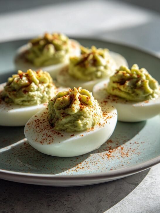 Avocado Deviled Eggs