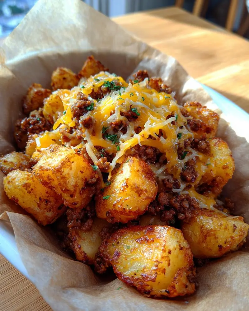 Cheesy Taco Potatoes - detail 1