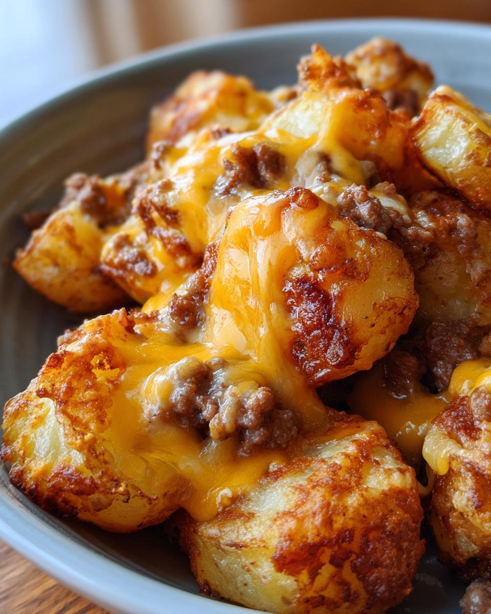 Cheesy Taco Potatoes - detail 2