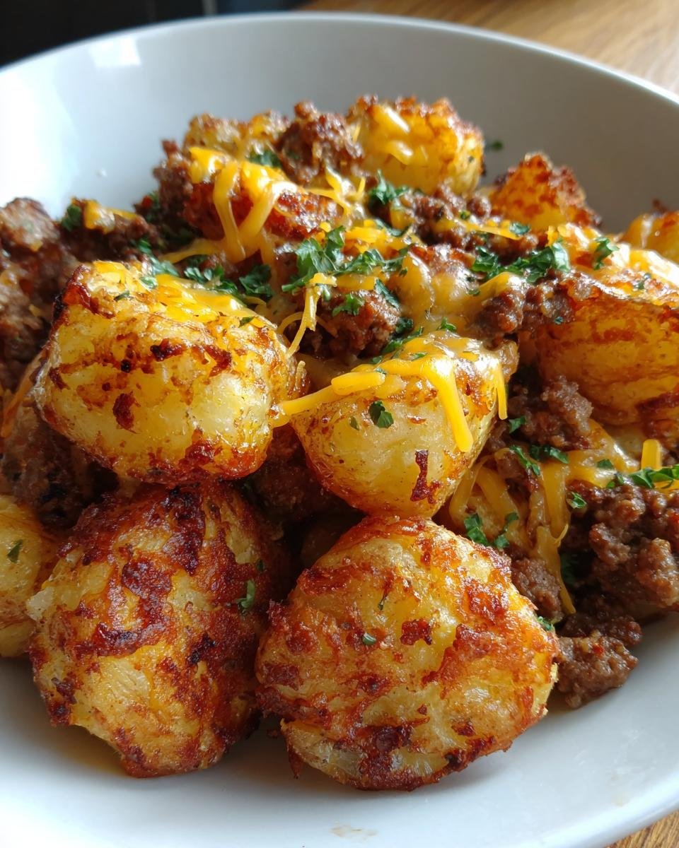 Cheesy Taco Potatoes - detail 3