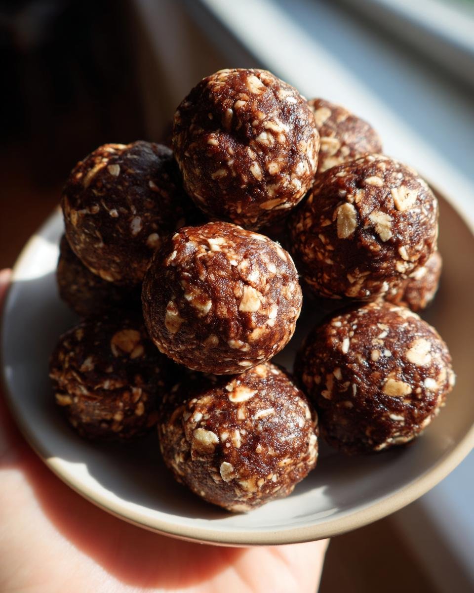 Chocolate Almond Protein Balls - detail 1